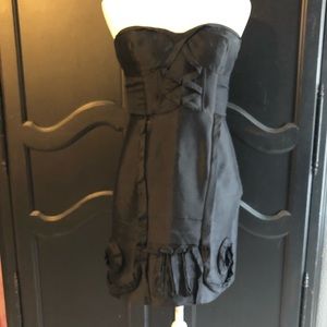 Sophisticated Leifsdottir Black Designer Dress